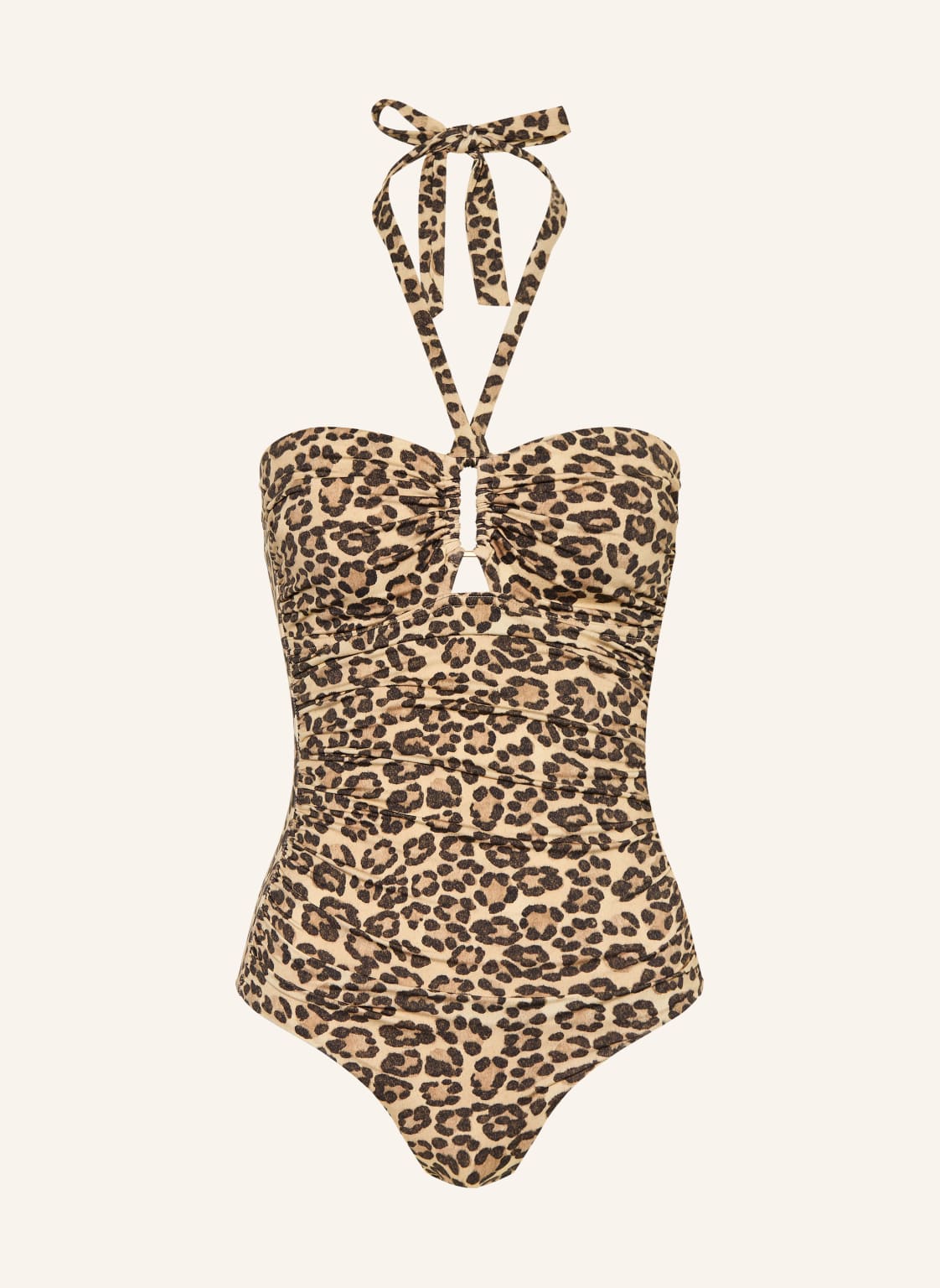 Zimmermann Neckholder-Badeanzug Wanderlust braun von Zimmermann