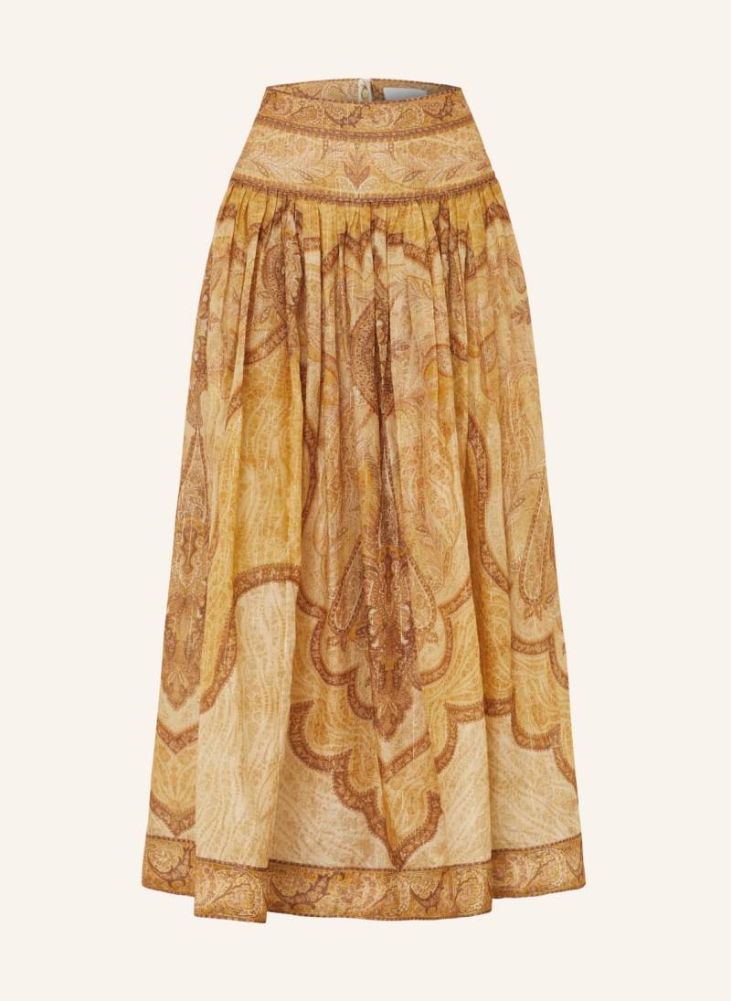 Zimmermann Rock Wanderlust Mit Glitzergarn gelb von Zimmermann