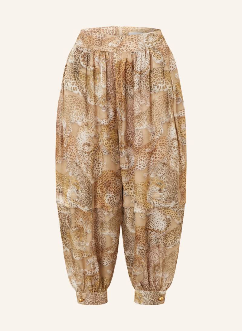 Zimmermann Seidenhose Rebellion braun von Zimmermann