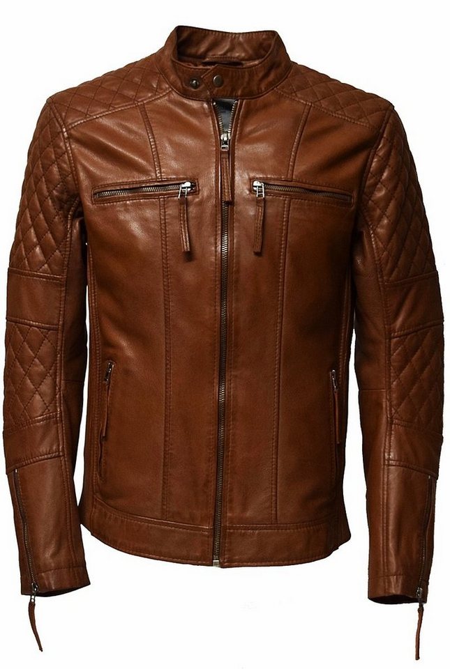 Zimmert Leather Lederjacke Alex weiches gewaschenes Leder, Grün Zimmert Leather Lederjacke Alex weiches gewaschenes Leder, Grün von Zimmert Leather