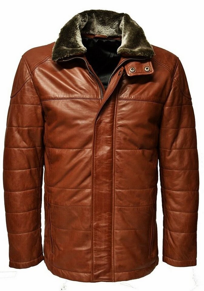 Zimmert Leather Lederjacke Side Weiches Leder, Grau, Schwarz Braun Cognac, Winterjacke Zimmert Leather Lederjacke Side Weiches Leder, Grau, Schwarz Braun Cognac, Winterjacke von Zimmert Leather