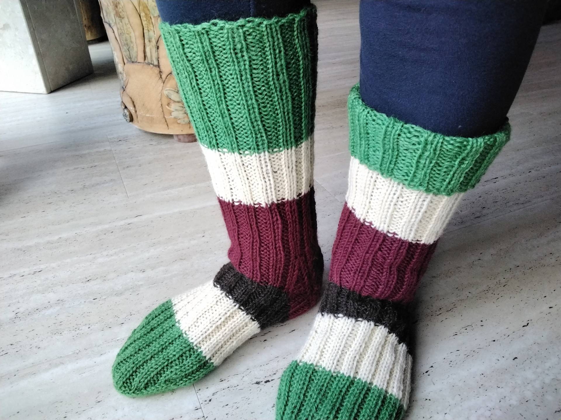 Schafwollsocken Für Frauen Größe 39/40 von ZimpelKreationen