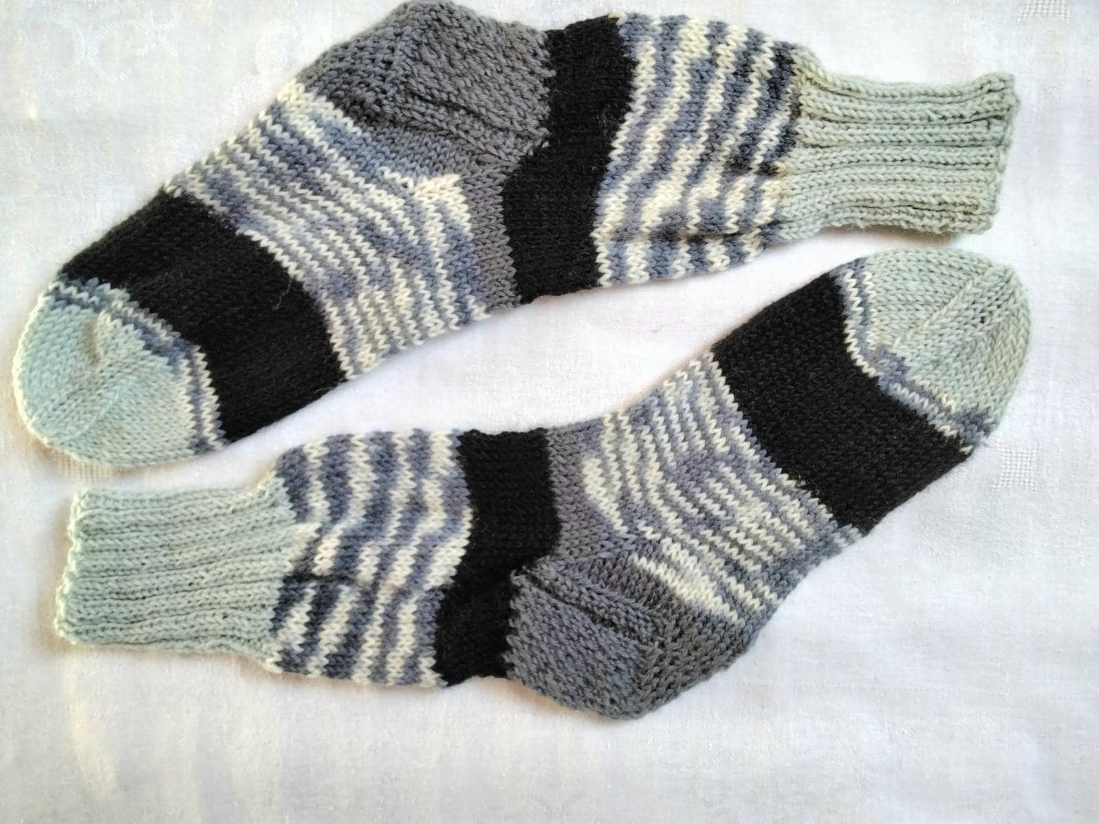 Wollsocken Für Frauen Größe 36 Handgestrickt von ZimpelKreationen