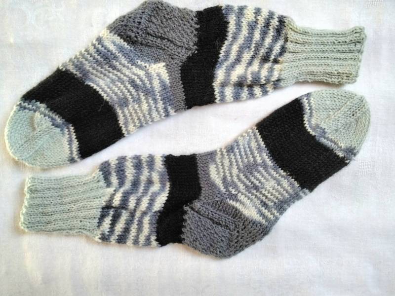 Wollsocken Für Frauen Größe 36 Handgestrickt von ZimpelKreationen