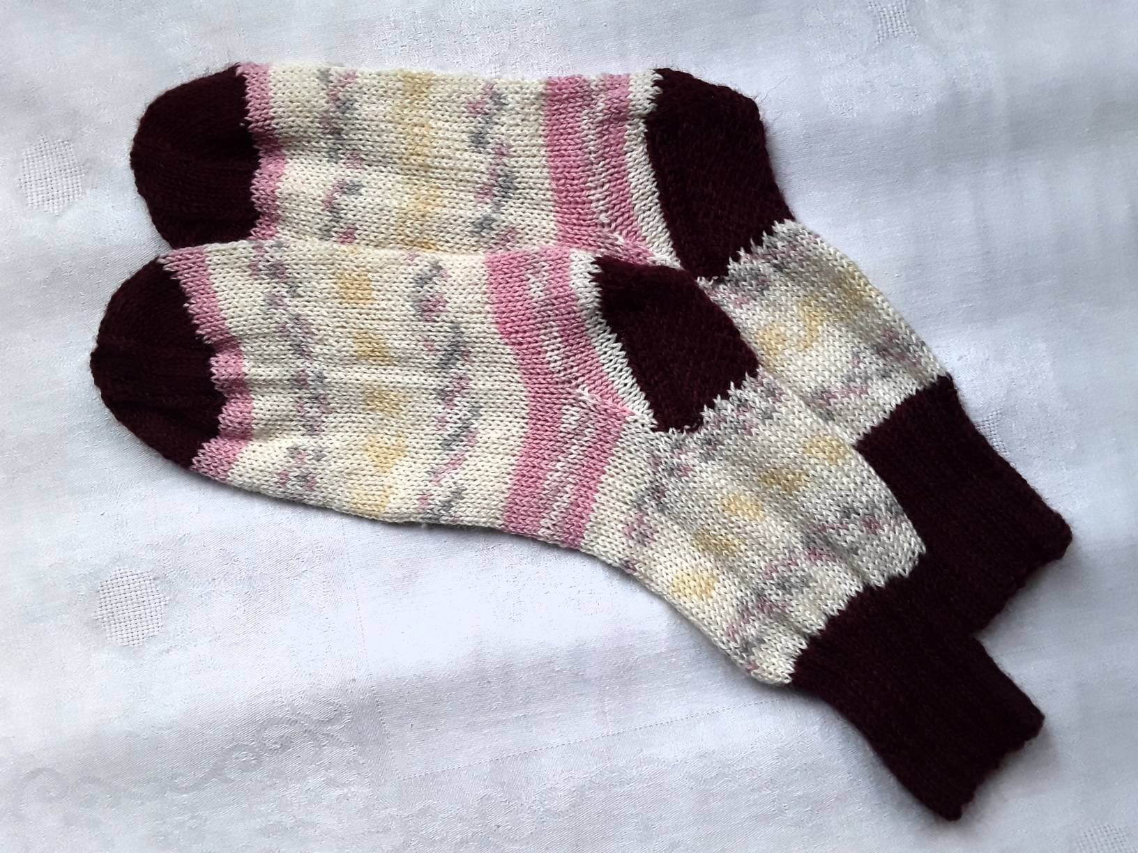 Wollsocken Für Frauen Größe 37/38 Handgestrickt von ZimpelKreationen
