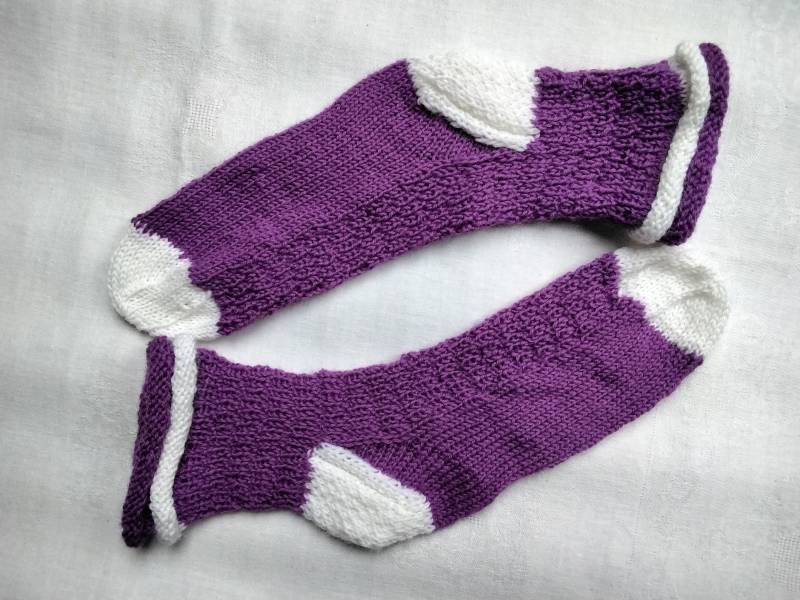 Wollsocken Für Mädchen Größe 36/37 Handgestrickt Wollsocken Für Mädchen Größe 36/37 Handgestrickt von ZimpelKreationen