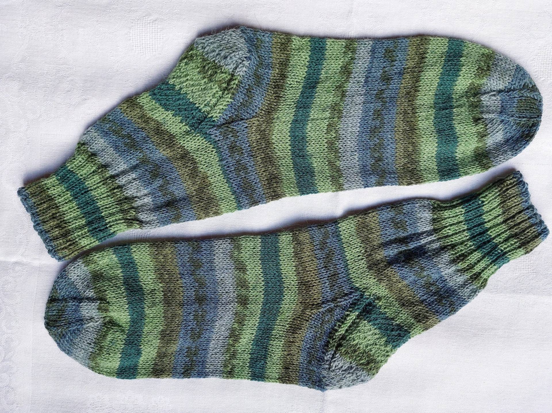 Wollsocken Für Männer Größe 44 Handgestrickt von ZimpelKreationen