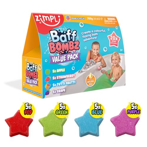 Zimpli Kids Badebomben in Sternform, 20 Stück von Zimpli Kids