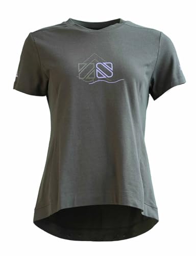 Zimtstern Damen EcoFlowz Radtrikot, Forest Night, L von Zimtstern