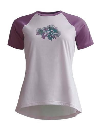 Zimtstern Damen Riderz MTB Trikot, Lilac-Berry, M von Zimtstern
