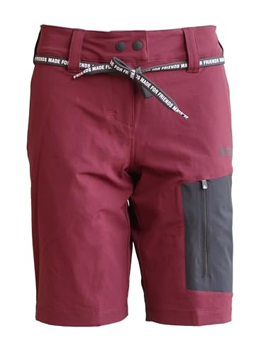 Zimtstern Damen Xalpz Tech Shorts, Windsor Wine, L von Zimtstern