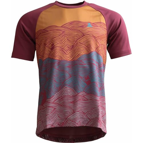 Zimtstern Herren Braapz Trikot, windsor wine, S von Zimtstern