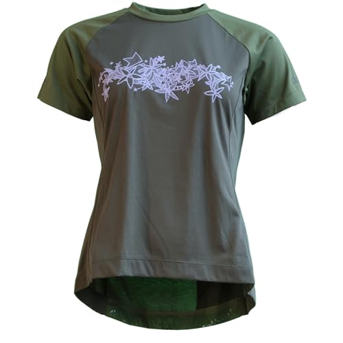 Zimtstern PureFlowz Kurzarmshirt Damen oliv/grün von Zimtstern