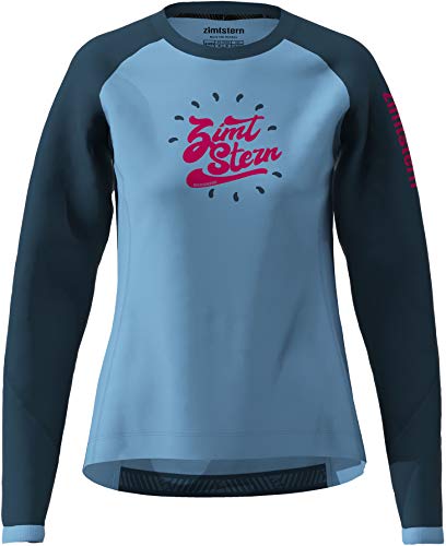 Zimtstern PureFlowz Langarmshirt Damen blau Größe M 2021 Radtrikot langärmlig Zimtstern PureFlowz Langarmshirt Damen blau Größe M 2021 Radtrikot langärmlig von Zimtstern