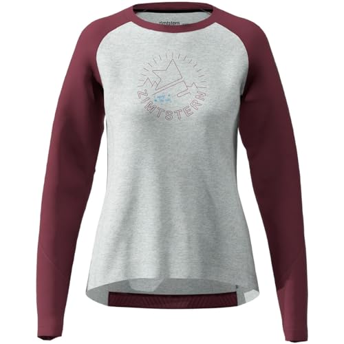 Zimtstern PureFlowz Langarmshirt Damen schwarz von Zimtstern