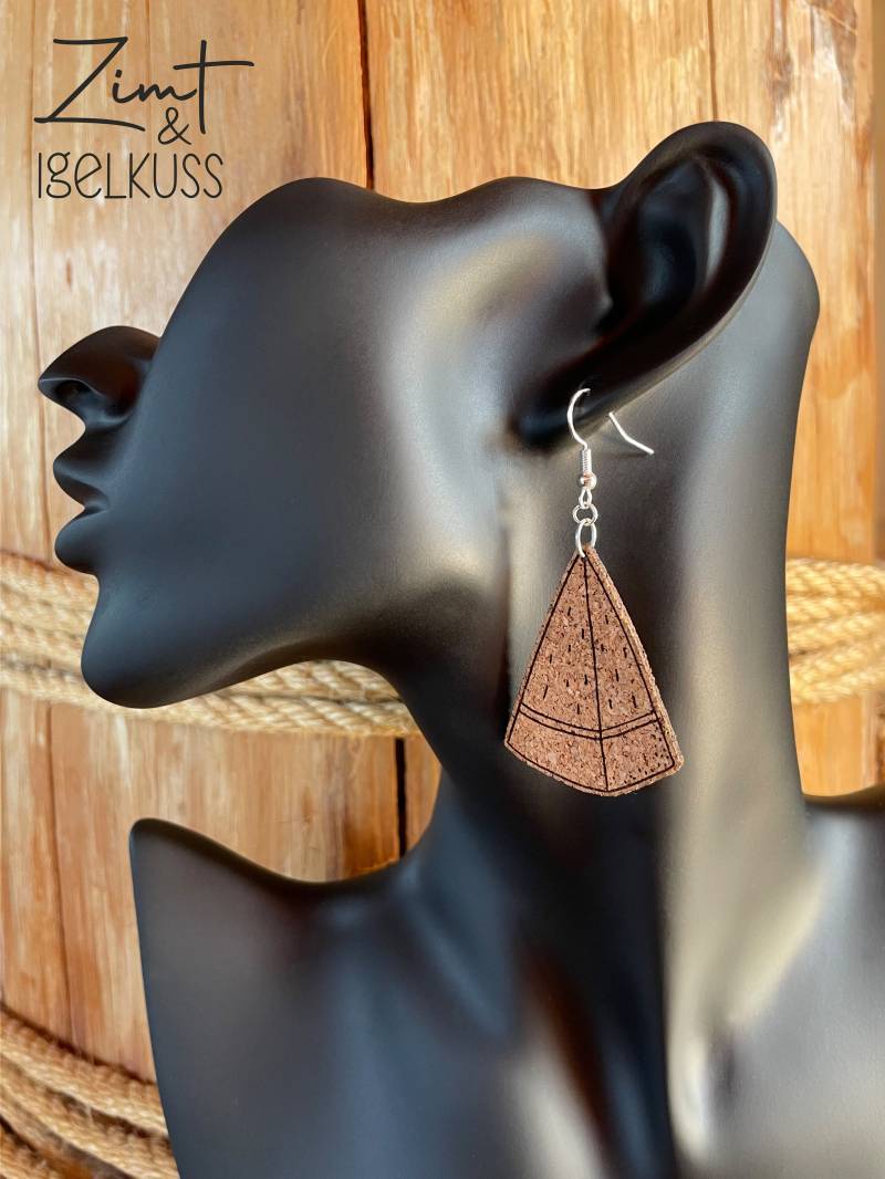 Kork Ohrringe Ohrhänger 925 Sterling Silber Gold Melone Comic Illu Süß Geschenk Natur Gravur Geburtstag Kork Ohrringe Ohrhänger 925 Sterling Silber Gold Melone Comic Illu Süß Geschenk Natur Gravur Geburtstag von ZimtundIgelkuss