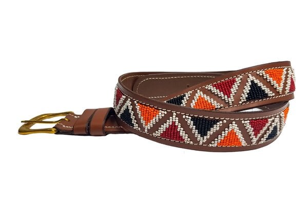 Zinj Design Massai Ledergürtel - Bukusu Kenia - Unisex von Zinj Design