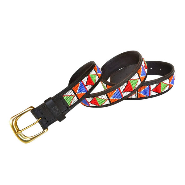 Zinj Design Massai Ledergürtel - Samburu Kenia - Unisex von Zinj Design