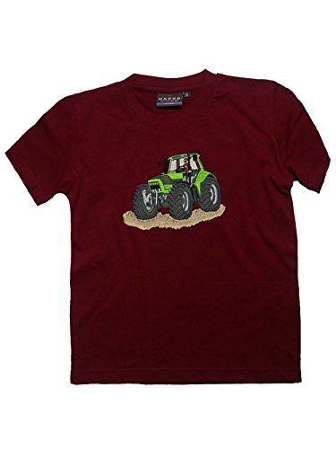 Zintgraf Jungen T-Shirt Traktor graue Felgen Stickerei (128) von Zintgraf