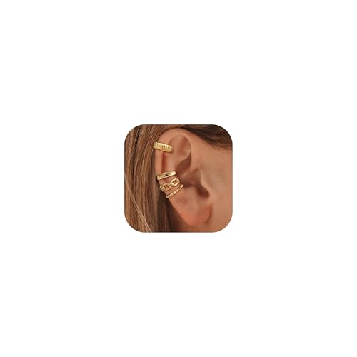 Chunky Strass Ohrmuschetten für Frauen Nicht Piercing Gold Kette Design Ohr Klettern Kristall verstellbare Helix Ohrringe für Erwachsene Chunky Strass Ohrmuschetten für Frauen Nicht Piercing Gold Kette Design Ohr Klettern Kristall verstellbare Helix Ohrringe für Erwachsene von Zinx