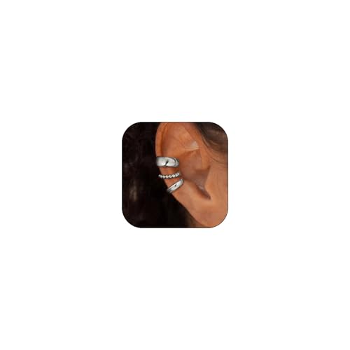 Gold Ohrmusschetten für Frauen Nicht Piercing verstellbare Ohr Schmuck Chunky Metallic Ohrmusschette Gold Ohrmusschetten für Frauen Nicht Piercing verstellbare Ohr Schmuck Chunky Metallic Ohrmusschette von Zinx