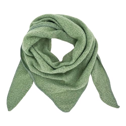 Ziona Damenschal leicht Winter Herbst Dreiecksschal weich XXL Winterschal (Mintgrün) von Ziona