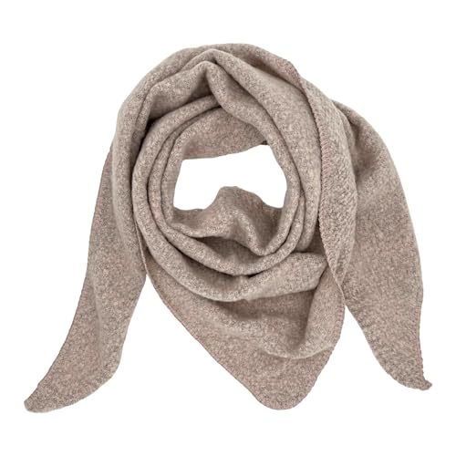 Ziona Damenschal leicht Winter Herbst Dreiecksschal weich XXL Winterschal (Rosé) von Ziona