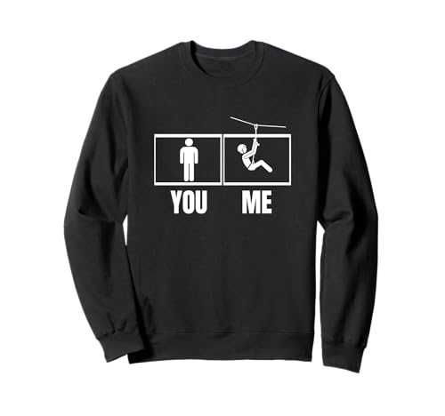 Ziplining Proud Funny Zipline für Männer Sweatshirt Ziplining Proud Funny Zipline für Männer Sweatshirt von Zip Line Gifts For Backyard Zipline Fans
