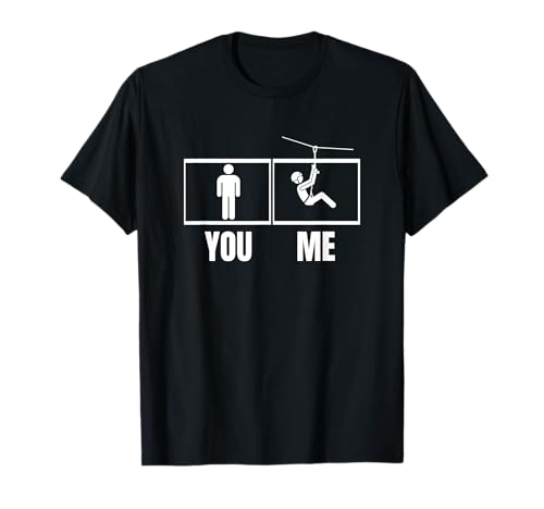 Ziplining Proud Funny Zipline für Männer T-Shirt Ziplining Proud Funny Zipline für Männer T-Shirt von Zip Line Gifts For Backyard Zipline Fans