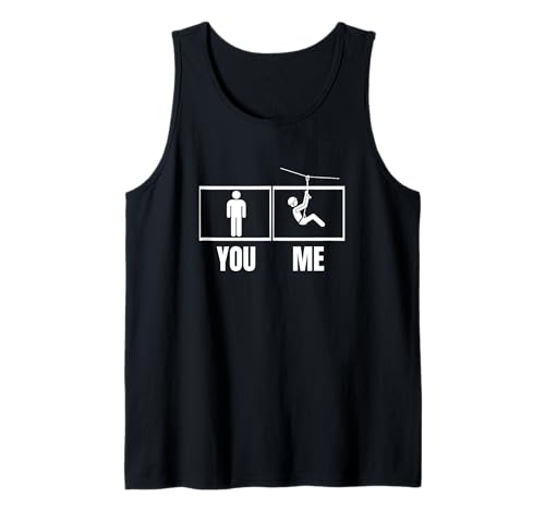 Ziplining Proud Funny Zipline für Männer Tank Top Ziplining Proud Funny Zipline für Männer Tank Top von Zip Line Gifts For Backyard Zipline Fans
