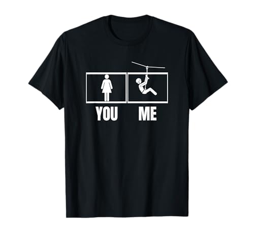 Ziplining Stolze lustige Zipline für Frauen T-Shirt Ziplining Stolze lustige Zipline für Frauen T-Shirt von Zip Line Gifts For Backyard Zipline Fans