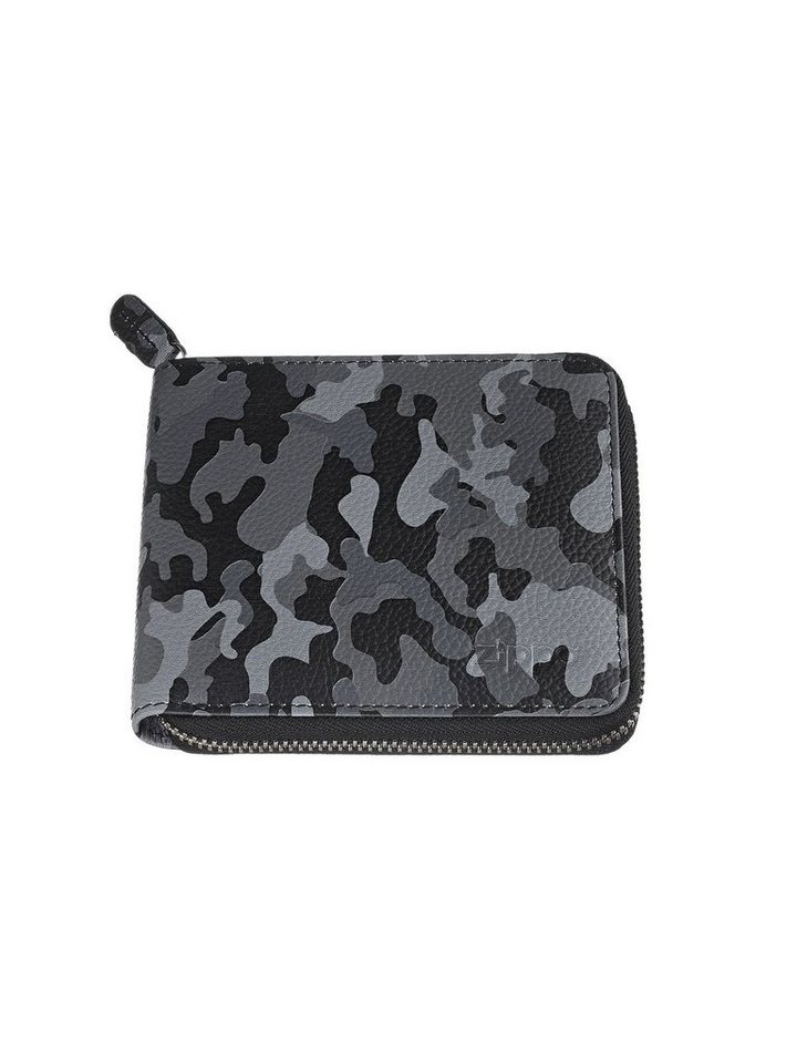 Zippo Geldbörse Geldbörse mit RV camouflage/grau, Kreditkartenfächer von Zippo