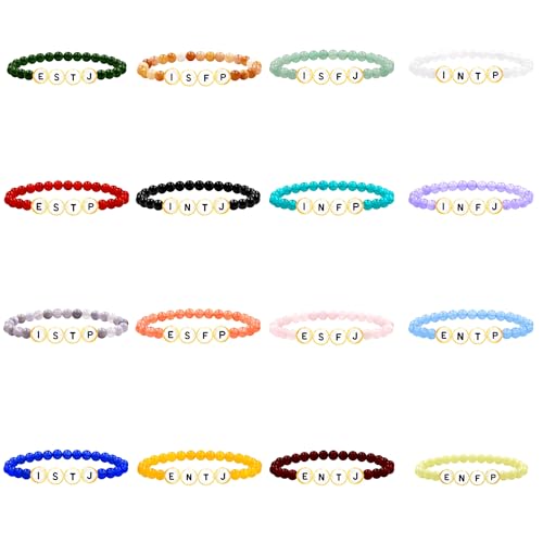 Zircobic Anpassbares Damen Achat Stretch Armband – Wählen Sie Ihre eigenen Buchstabenperlen, Leichtes Wasserfestes Hypoallergenes Schmuckstück für Alltag, Arbeit & Outdoor von Zircobic