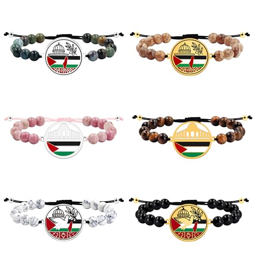 Zircobic Anpassbares Islamisches Armband – Lasergravur von Name, Datum & Gebet auf Verstellbarem Kordelarmband mit Perlen, Leichtes Bequemes Bedeutungsvolles Stilvolles Accessoire für Männer & Frauen von Zircobic