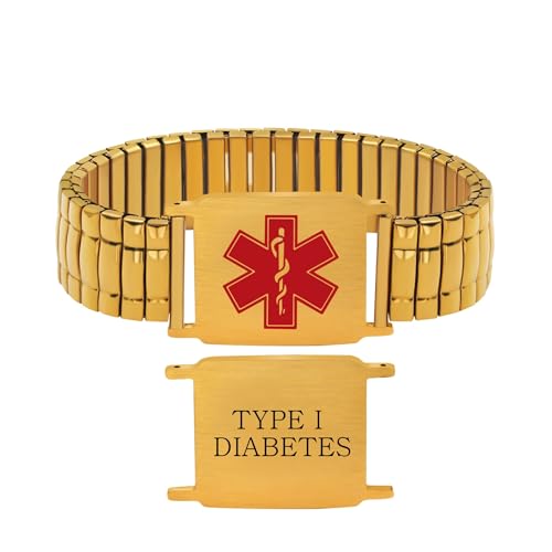 Zircobic Medizinischer Alarm-Schmuck | Allergie-Alarm-Charm-Armband mit Schnellzugriffs-ICE-Symbol | Essentiell für Notfälle und den täglichen Gebrauch, komfortables hypoallergenes Design Zircobic Medizinischer Alarm-Schmuck | Allergie-Alarm-Charm-Armband mit Schnellzugriffs-ICE-Symbol | Essentiell für Notfälle und den täglichen Gebrauch, komfortables hypoallergenes Design von Zircobic