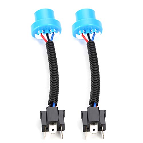 2 Stück Kabel für Scheinwerferkabel Kerze 9007 Stecker auf Stecker H4 Prigs Umwandlung Kabel Anschlussadapter von Zisemeil