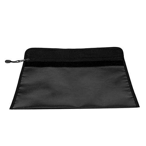 Home Schwarz mit Fach für Reisepass und Geld Cercarry Dokumententasche 41×29×1 Schwarz mit Fach für von Zisemeil