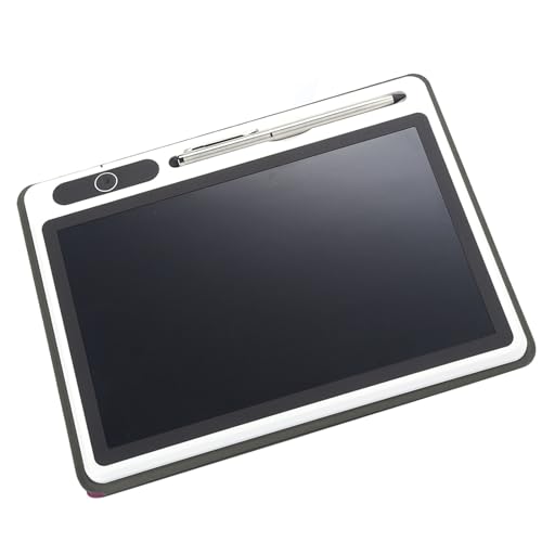 Zisemeil Elektronischer Notizblock LCD Tablet Zeichenblock Business Supplies Handmalwerkzeug 22,9 cm (Rot (mit Ledertasche)) von Zisemeil