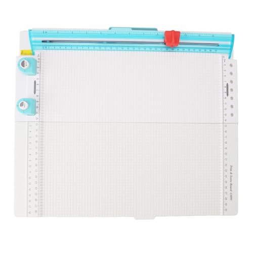 Zisemeil Papierschneider, Scoring Board Craft Paper Cutter Folding Scorer 7 in 1 Multifunktionales Ritzen Pappbrett Schnittbreite 31 cm, Standard Zisemeil Papierschneider, Scoring Board Craft Paper Cutter Folding Scorer 7 in 1 Multifunktionales Ritzen Pappbrett Schnittbreite 31 cm, Standard von Zisemeil