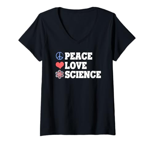 Damen Wissenschaftlicher Humor für Neugierige und Nerds T-Shirt mit V-Ausschnitt Damen Wissenschaftlicher Humor für Neugierige und Nerds T-Shirt mit V-Ausschnitt von Zitate für Wissenschaftsfans weltweit