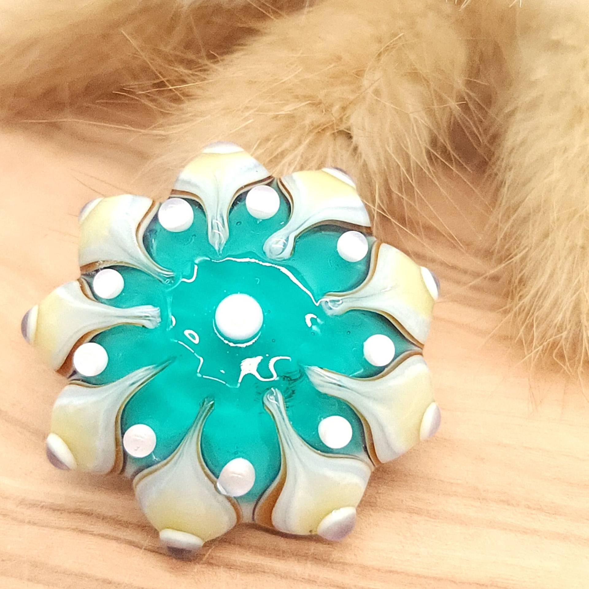 Handgemachte Glasperle, Ring Oder Kettenanhänger, Wechselring, Handmade, Schmuck, Wunderschöner Wechselschmuck, Hochwertig, Lampwork Bead Handgemachte Glasperle, Ring Oder Kettenanhänger, Wechselring, Handmade, Schmuck, Wunderschöner Wechselschmuck, Hochwertig, Lampwork Bead von ZitroenchenDesign