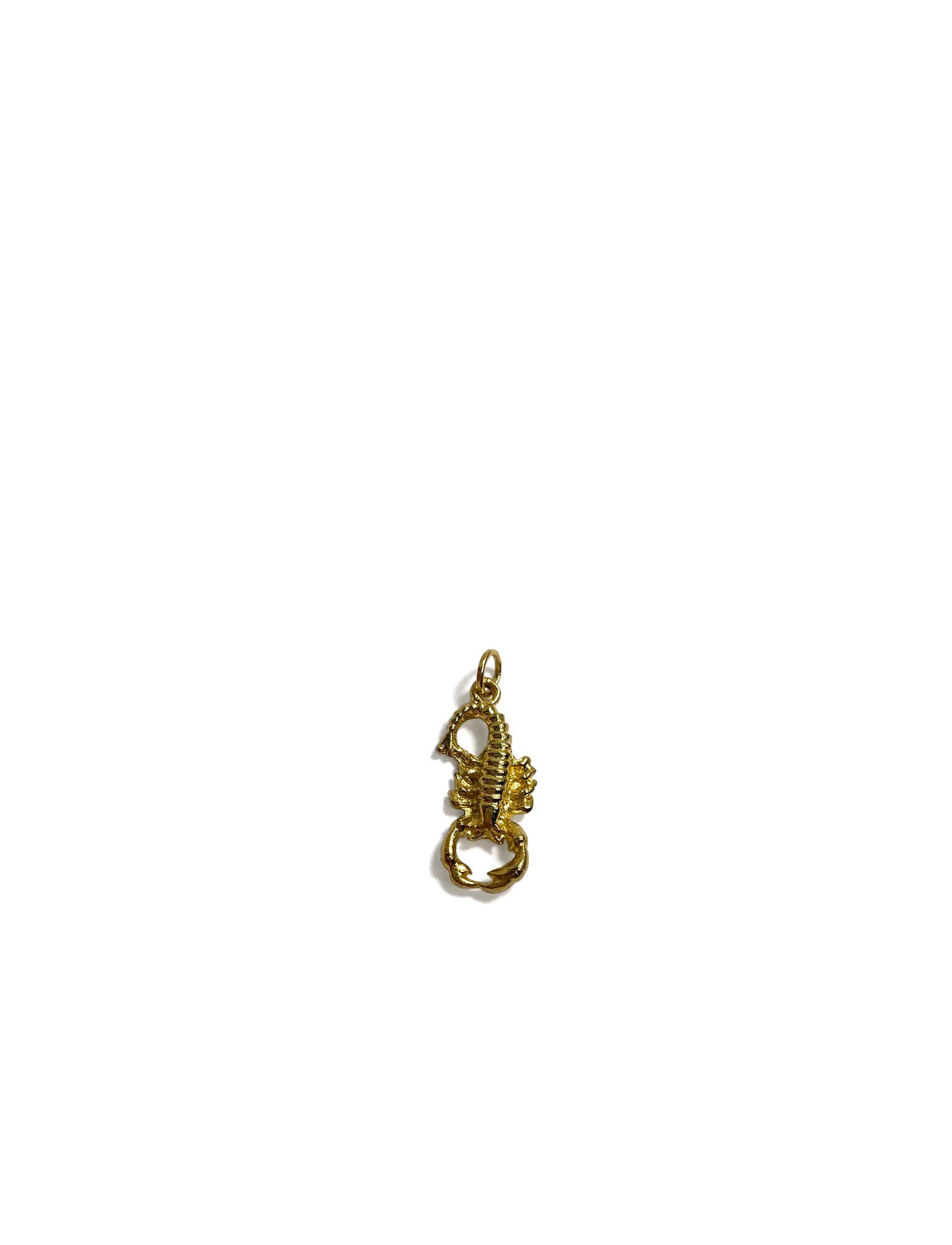 Vintage 1970Er Jahre Gold Ton Skorpion Sternzeichen Astrologie Symbol Kleiner Zierlicher Anhänger Charm von ZiziKim