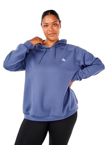 Zizzi Active by Damen Große Größen Hoodie Langarm Größe Gr M Vintage Indigo von Zizzi