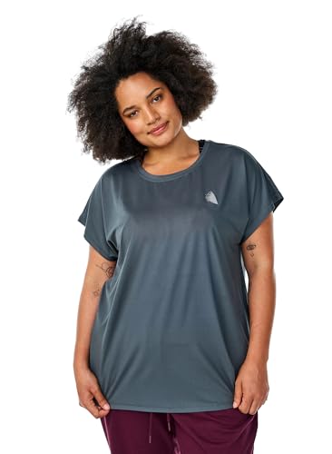 Zizzi Active by Damen Große Größen T-Shirt Kurze Ärmel Größe Gr M Urban Chic von Zizzi
