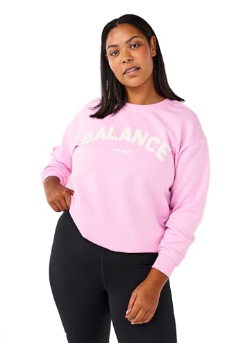 Zizzi Active by Große Größen Damen Sweatshirt Text Größe 42–60 Gr S Lilac Sachet von Zizzi