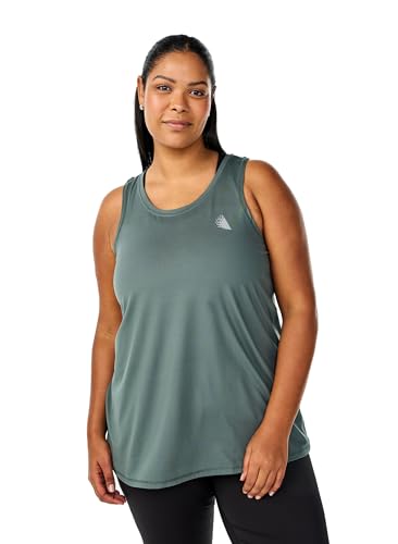 Zizzi Active by Große Größen Damen Trainingstop mit Rundhals Gr Gr L Balsam - Plus Size Damen Kleidung von Zizzi