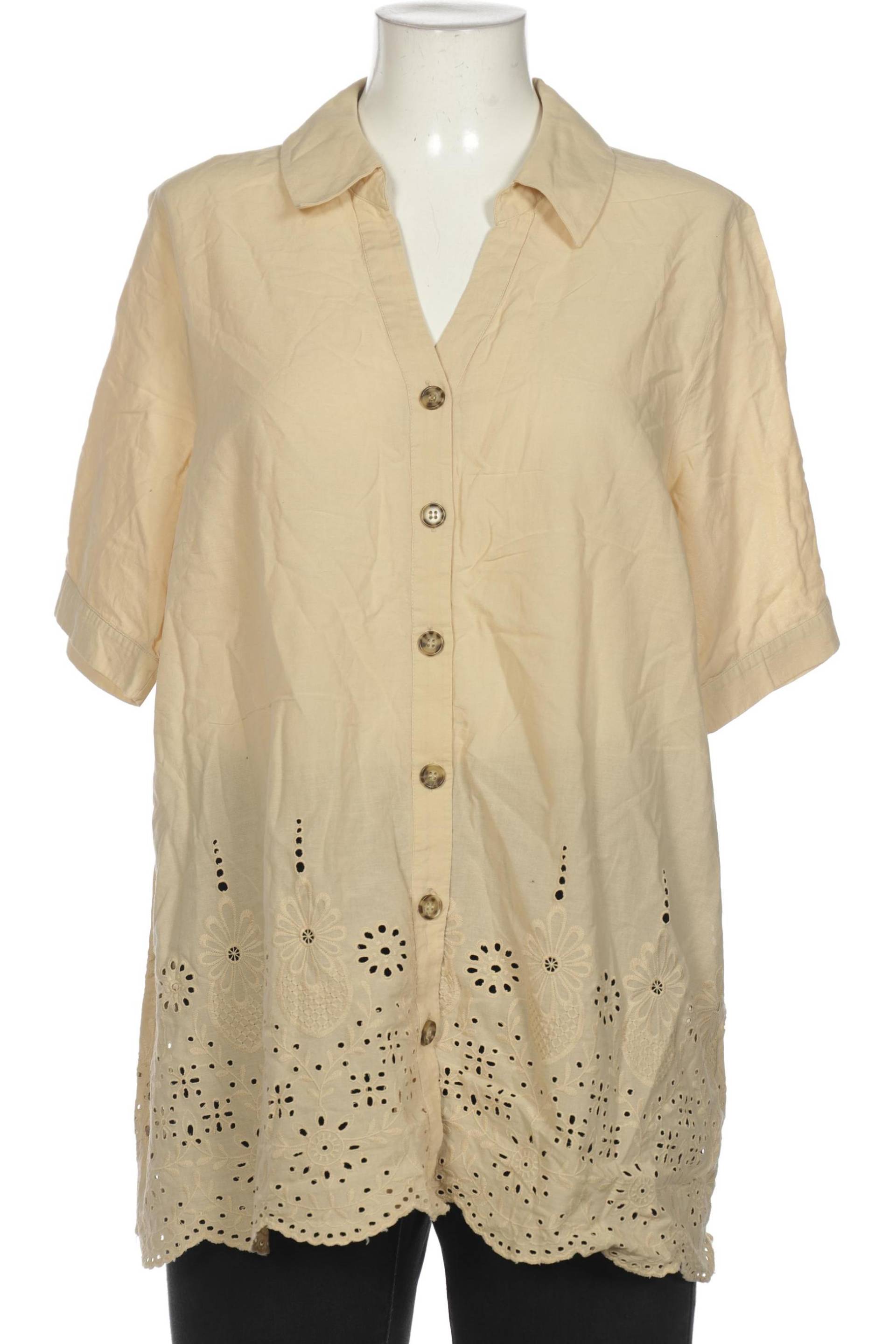 Zizzi Damen Bluse, beige von Zizzi