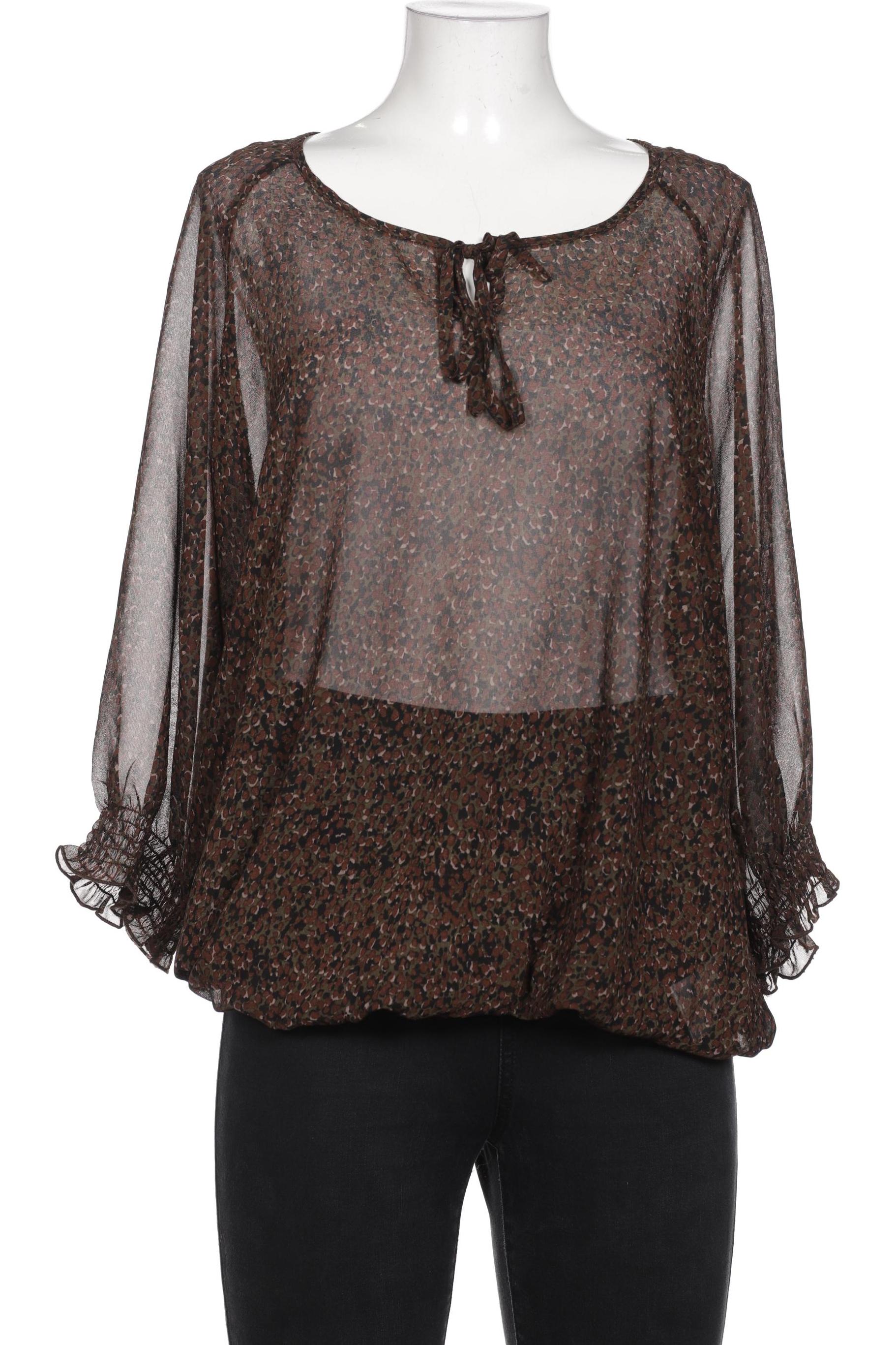 Zizzi Damen Bluse, braun von Zizzi