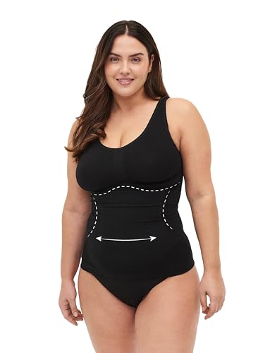 Zizzi Damen Große Größen Shapewear Top Gr Gr L/XL Black Zizzi Damen Große Größen Shapewear Top Gr Gr L/XL Black von Zizzi