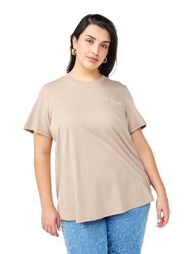 Zizzi Damen Große Größen T-Shirt Baumwolle Kurze Ärmel Größe Gr M Simply T. w. Utopia von Zizzi